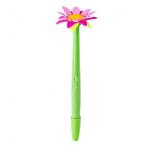 Bolígrafo flores variadas