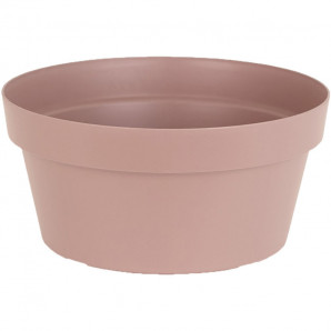 Maceta Capri bowl 25 cm taupe