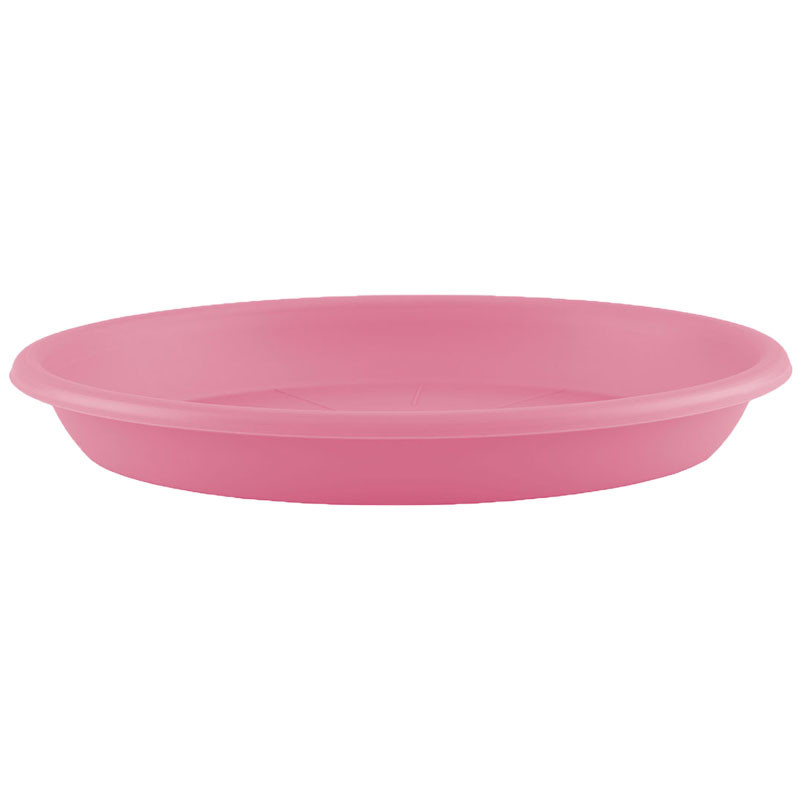 Plato redondo 18 cm rosa