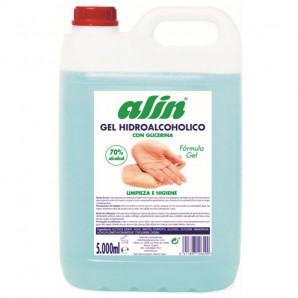 Alin gel hidroalcoholico con glicerina 5 lt