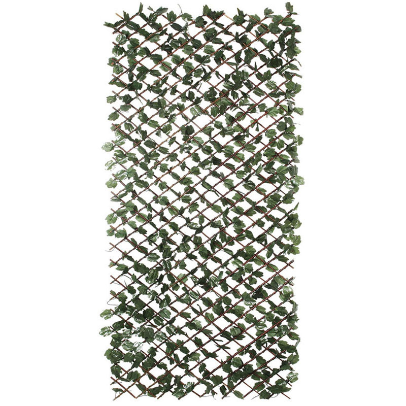 Verde Celosia Extensible de Madera Natural de 1x2 Metros Color 