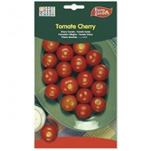 Semilla sobre tomate Cherry